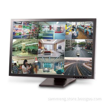 22-inch Professional CCTV LCD Monitor with Dual-screen Function and 3D Digital Noise Reduction